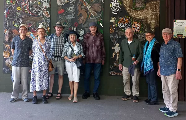 Shed members at Australia Zoo